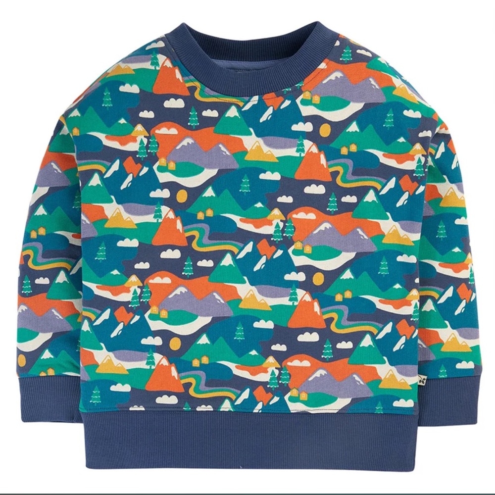 Frugi Mountains Sweatshirt 🏔️